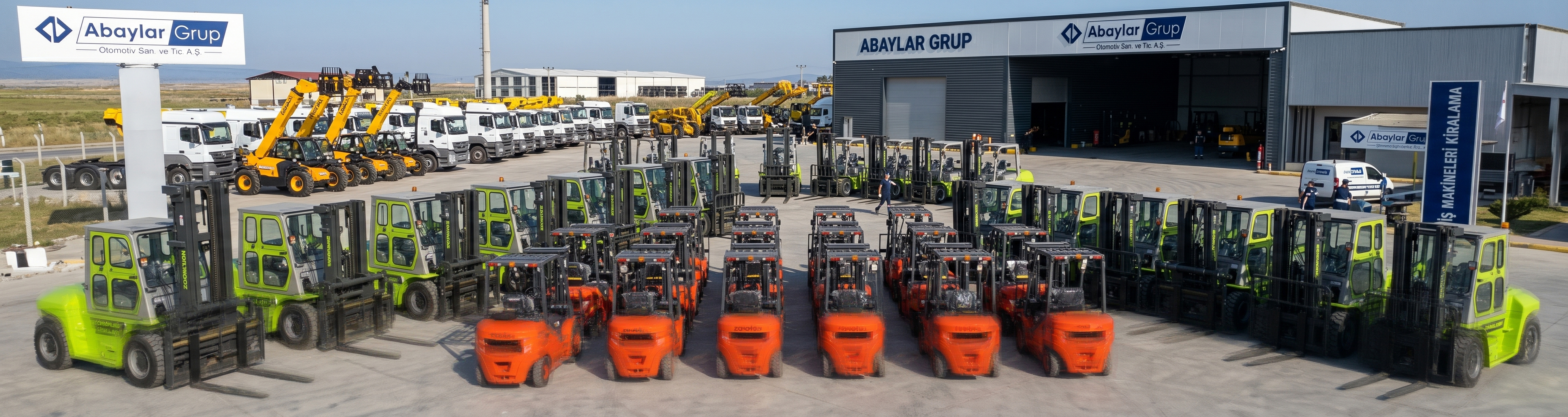 İş Makineleri & Forklift Satış Banner